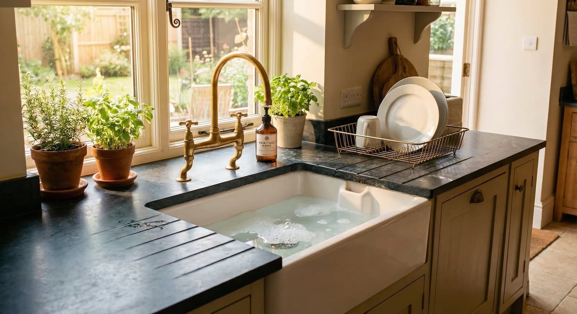 Modern kitchen sink